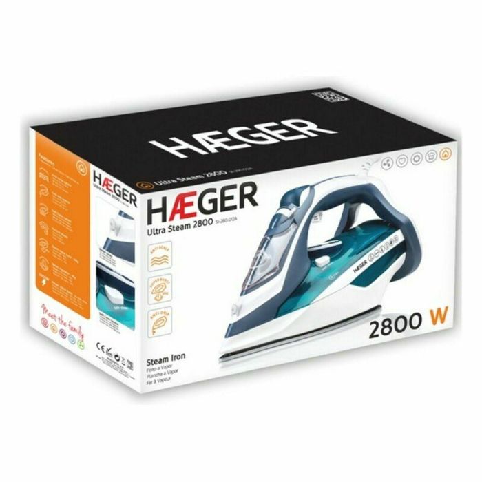 Plancha de Vapor Haeger SI-280.012B 2800 W 1 Plancha de Vapor Haeger SI-280.012B 2800 W 1