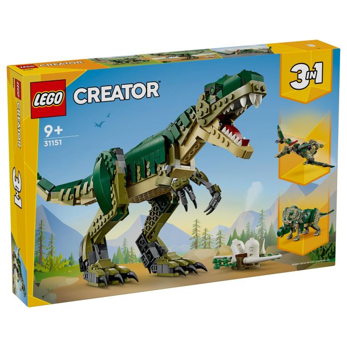 Lego 31151 T-Rex 3 en 1: Dinosaurio de juguete Triceratops o Pterodáctilo 29 Lego 31151 T-Rex 3 en 1: Dinosaurio de juguete Triceratops o Pterodáctilo 29