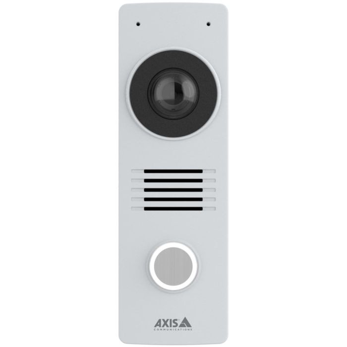 Axis I8116-E Videoportero Intercomunicador IP de Red 5 MP, Exterior, con Ciberseguridad, Análisis Deep Learning y WDR, Blanco 1