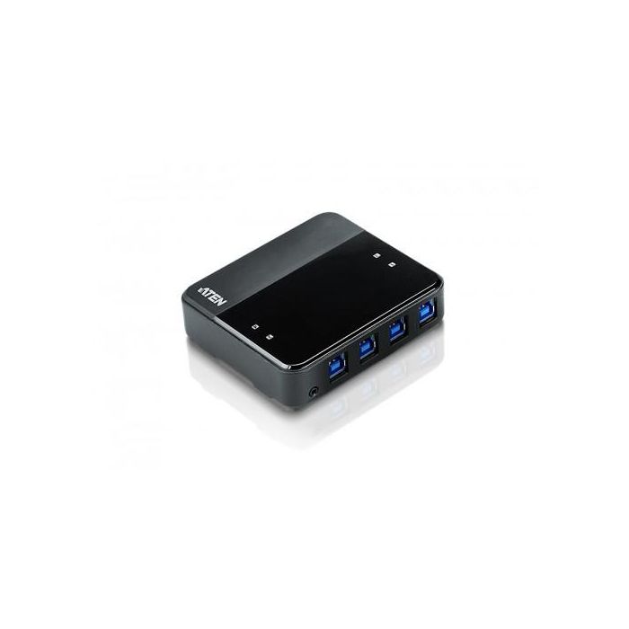 ATEN Switch de periféricos USB 3.2 Gen1 de 4 x 4 puertos ATEN Switch de periféricos USB 3.2 Gen1 de 4 x 4 puertos