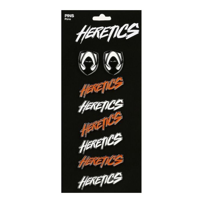Blister 8 pins team heretics 8x18xcm 2 Blister 8 pins team heretics 8x18xcm 2