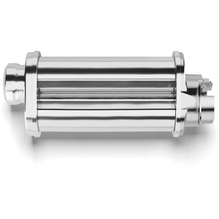 Accesorio troquelador de pasta para lasaña de acero inoxidable - BOSCH - MUZ5NV1 - Para picadora de carne de robots pasteleros MUM