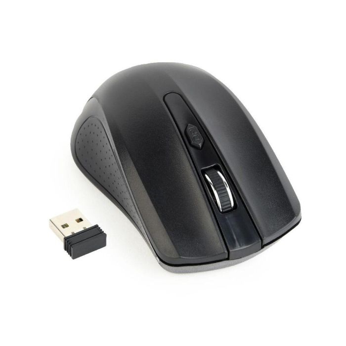 Gembird MUSW-4B-04 Ratón Inalámbrico RF Óptico Ambidextro Oficina 1600 DPI 4 Botones Negro 6 Gembird MUSW-4B-04 Ratón Inalámbrico RF Óptico Ambidextro Oficina 1600 DPI 4 Botones Negro 6