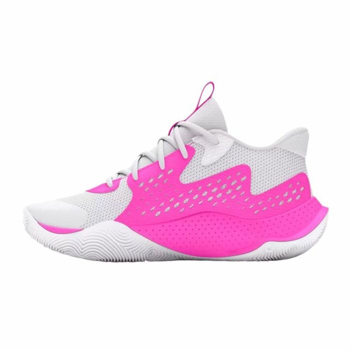 Zapatillas de Baloncesto para Adultos Under Armour Jet '23 Blanco 6 Zapatillas de Baloncesto para Adultos Under Armour Jet '23 Blanco 6