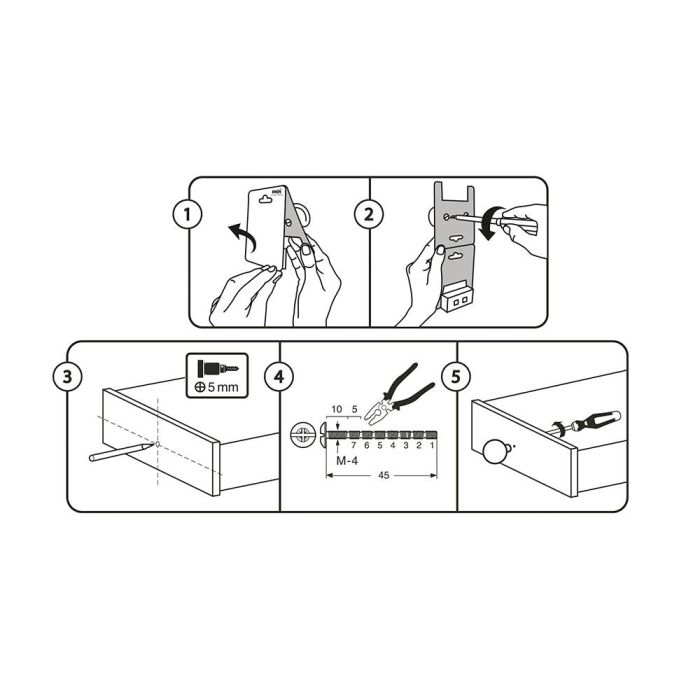 Blister con 4 pomos redondos para mueble fabricado en porcelana acabado ilustrado mod. e816 ø40mm rei 3 Blister con 4 pomos redondos para mueble fabricado en porcelana acabado ilustrado mod. e816 ø40mm rei 3