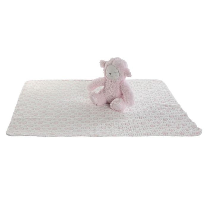 Peluche Manta Baby DKD Home Decor Rosa Azul 19 x 26 x 19 cm Set de 2 (3 Unidades) 2 Peluche Manta Baby DKD Home Decor Rosa Azul 19 x 26 x 19 cm Set de 2 (3 Unidades) 2