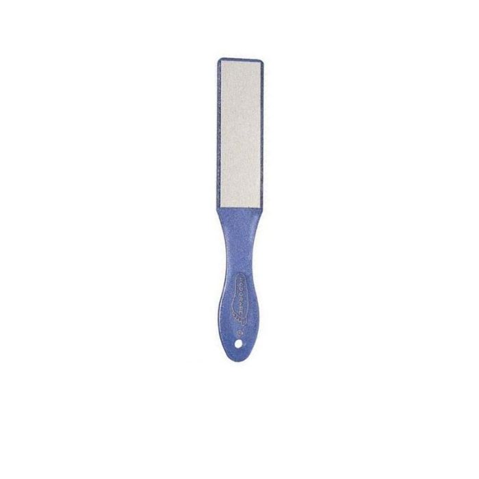 Podorape Lima Pedicura de 27cm, Azul Purpurina, Doble Cara Abrasiva (Fuerte/Fina), Ideal para Callos y Diabéticos