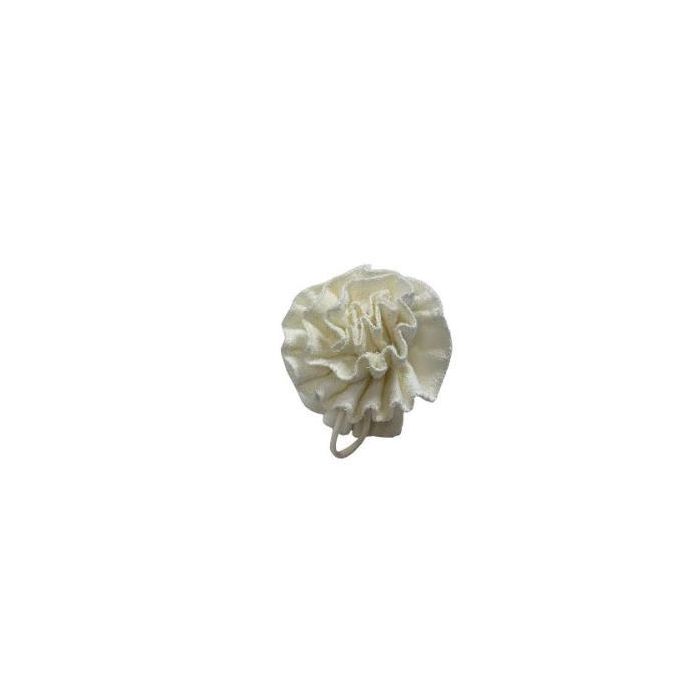 NATURASPA Esponja de Baño Flor de Bambú y Algodón para Higiene Diaria y Exfoliación Suave