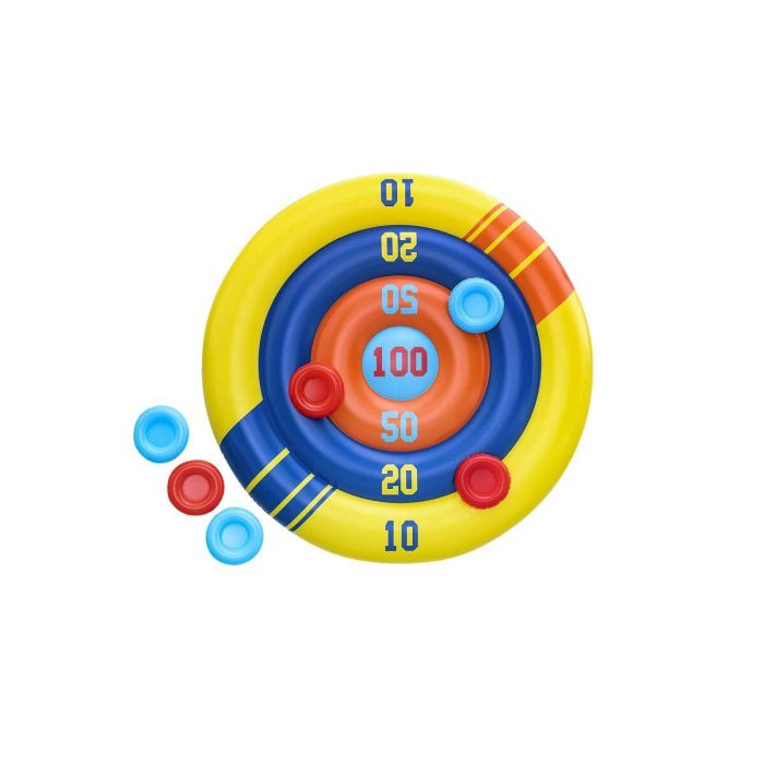Bestway Juego Flotante Lanza Hinchable Discos D140 cm +3 Años Piscina 52566 4 Bestway Juego Flotante Lanza Hinchable Discos D140 cm +3 Años Piscina 52566 4