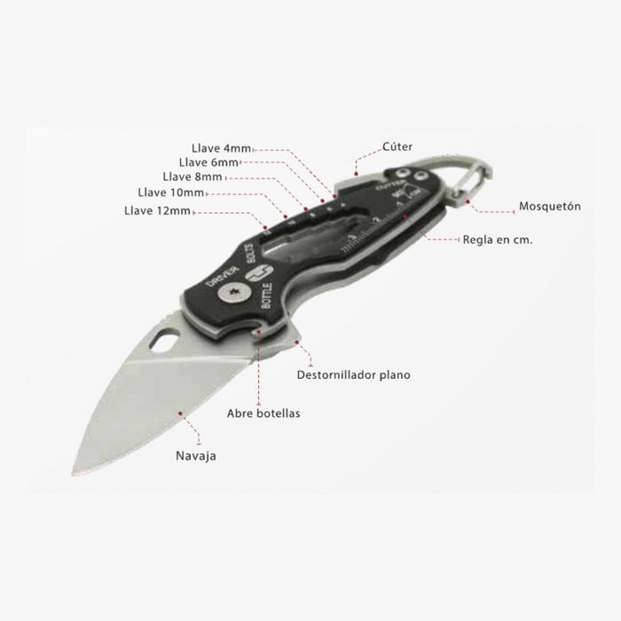 Navaja multiusos smartknife 11 en 1 10 Navaja multiusos smartknife 11 en 1 10
