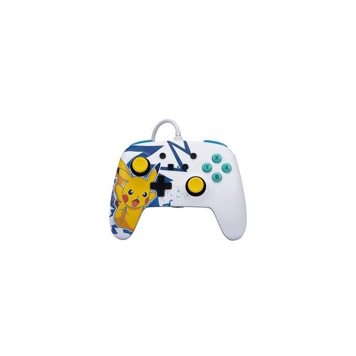 Power A NSGP0041-01 Mando con Cable Mejorado para Nintendo Switch - Diseño Pikachu High Voltage, Compatible con Switch OLED y Switch 0 Power A NSGP0041-01 Mando con Cable Mejorado para Nintendo Switch - Diseño Pikachu High Voltage, Compatible con Switch OLED y Switch 0