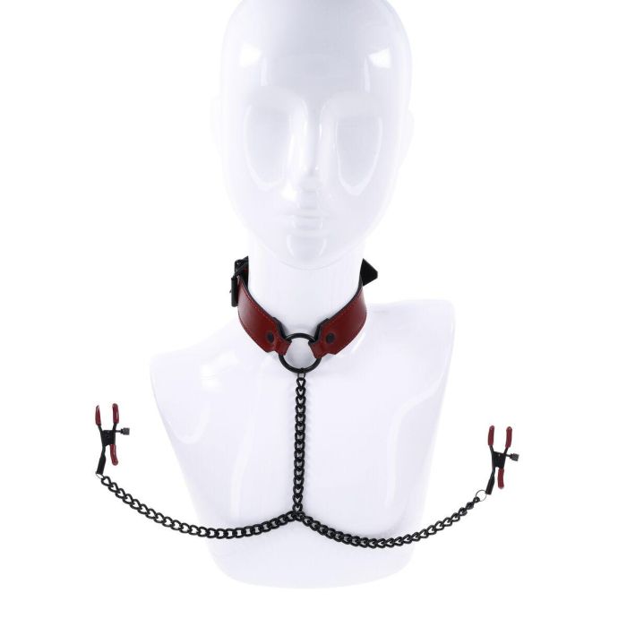 Cadena Con Pinzas Para Pezones Sportsheets 9 Cadena Con Pinzas Para Pezones Sportsheets 9