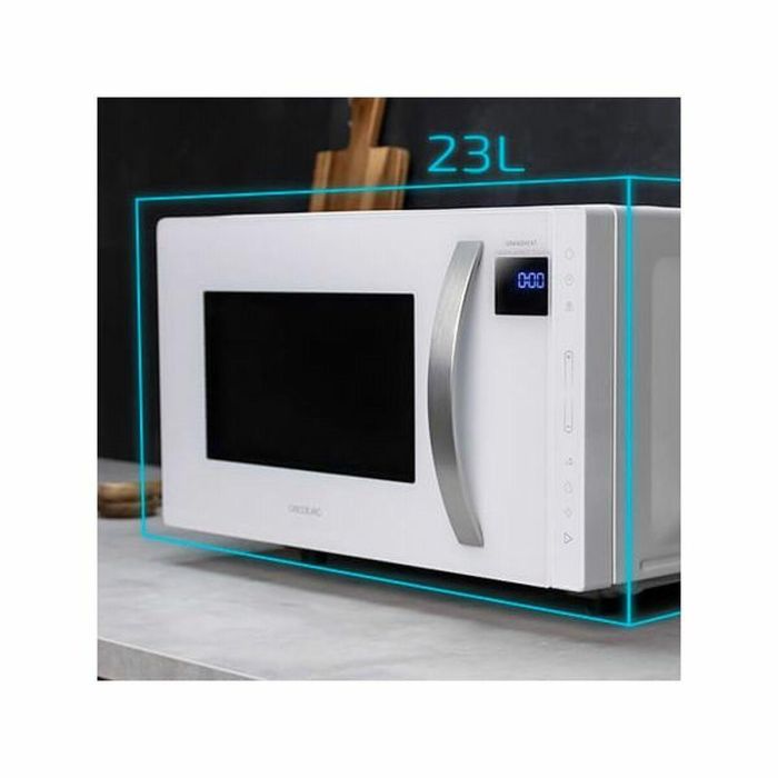 Cecotec GrandHeat 2300 Flatbed Touch Encimera Solo microondas 23 L 800 W Blanco 2 Cecotec GrandHeat 2300 Flatbed Touch Encimera Solo microondas 23 L 800 W Blanco 2