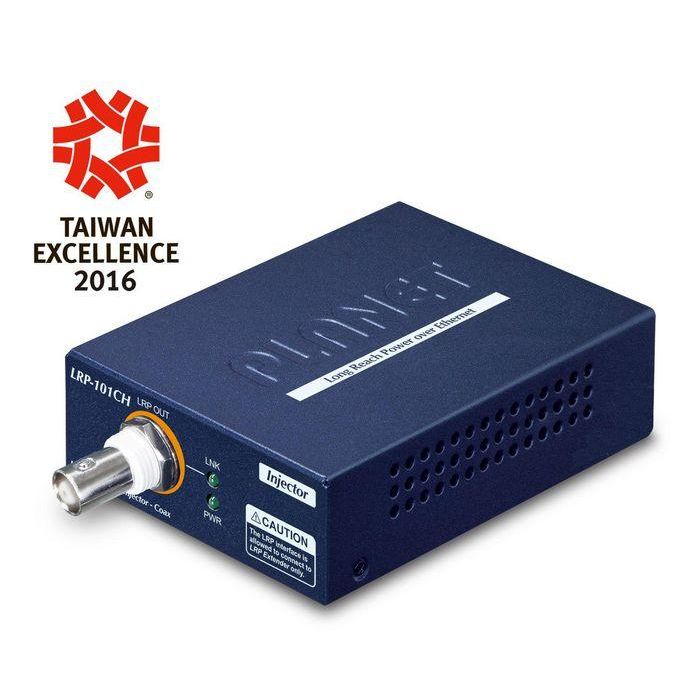 Planet 1-Port Long Reach PoE over coax Extender Kit (LRP-101CH + LRP-101CE) 1 Planet 1-Port Long Reach PoE over coax Extender Kit (LRP-101CH + LRP-101CE) 1