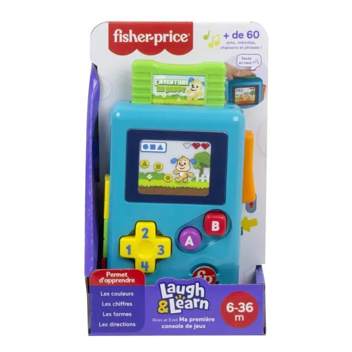 Fisher-Price HXB59 Mi Primera Consola de Juegos Río y Disfruta Juguete Fisher Price 1