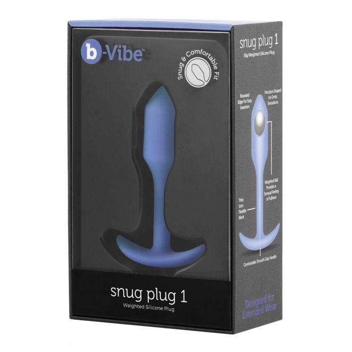 Plug Anal B-Vibe Morado Violeta 1 Plug Anal B-Vibe Morado Violeta 1
