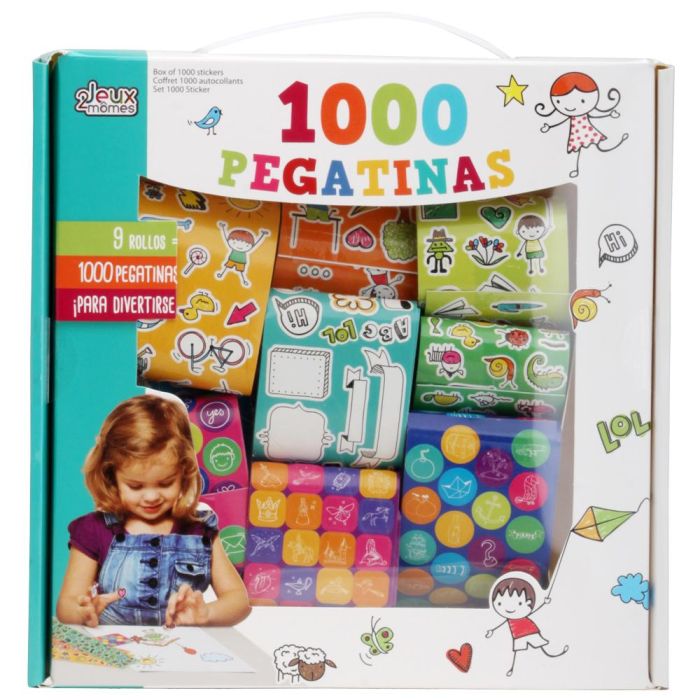 Jeux 2 momes Caja Con 1.000 Pegatinas 0 Jeux 2 momes Caja Con 1.000 Pegatinas 0