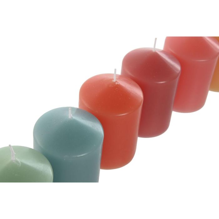 Vela Shabby DKD Home Decor Multicolor 6.7 x 10 x 6.7 cm (6 Unidades) 1 Vela Shabby DKD Home Decor Multicolor 6.7 x 10 x 6.7 cm (6 Unidades) 1