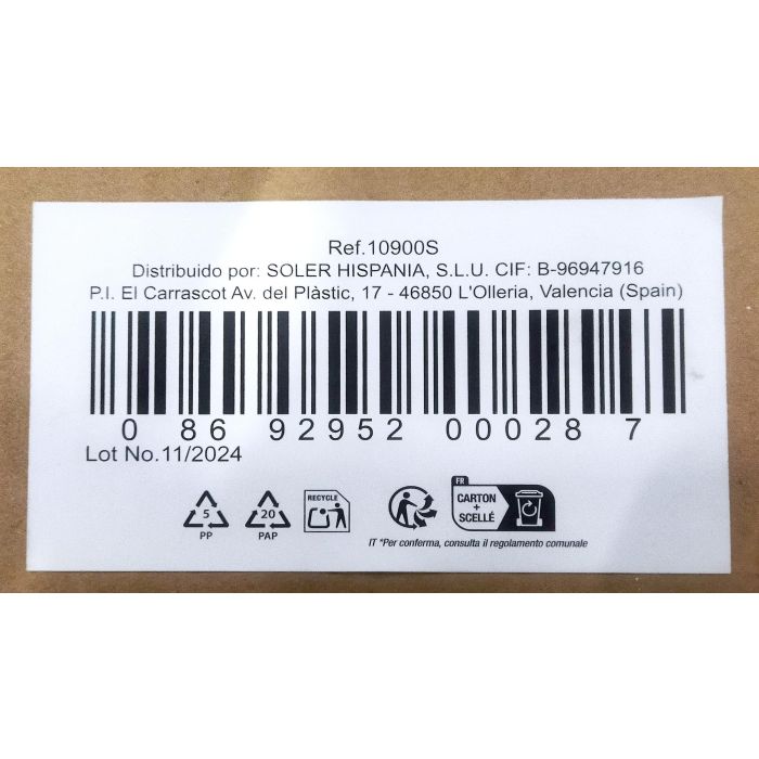 Lav Set de 6 Vasos para Agua de 295 cc Colección Liberty - Vasos de 6 x 6 x 13 cm (8 Cajas)