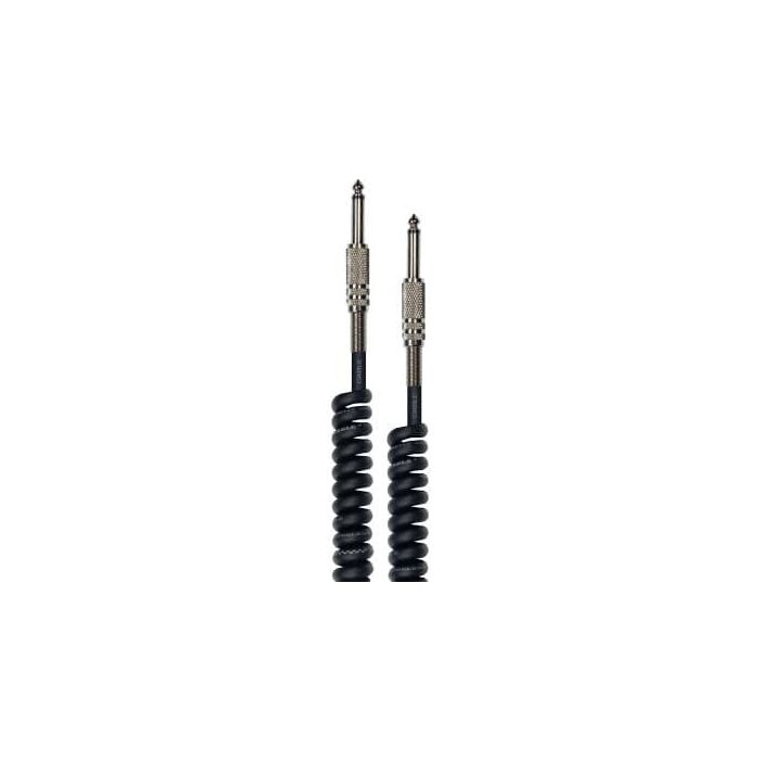 Cable De Instrumento De 6 Metros De Largo. Entrada Y Salida Por Jack. Cable En Espiral, Rizado Cable De Instrumento De 6 Metros De Largo. Entrada Y Salida Por Jack. Cable En Espiral, Rizado