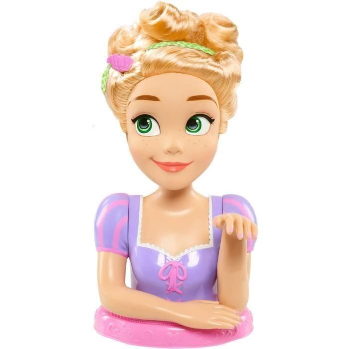 Cabezal de peinado - DISNEY - Rapunzel Deluxe - 12 accesorios - Falsa botella de barniz - Guía de peinado 3 Cabezal de peinado - DISNEY - Rapunzel Deluxe - 12 accesorios - Falsa botella de barniz - Guía de peinado 3