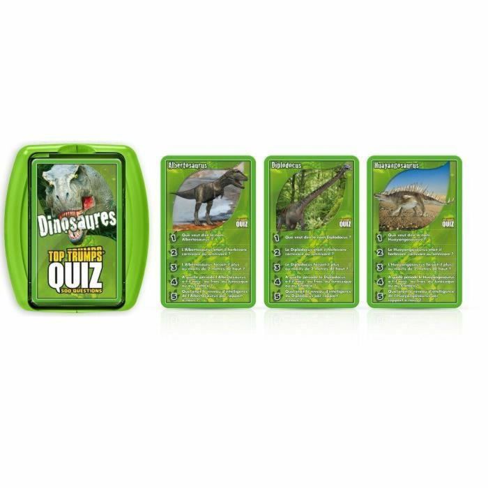 Juego de preguntas y respuestas Top Trumps Quiz Dinosaures 2 Juego de preguntas y respuestas Top Trumps Quiz Dinosaures 2