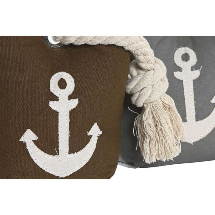 Sujetador de puerta DKD Home Decor Arena 13 x 9 x 20 cm (2 Unidades) 2
