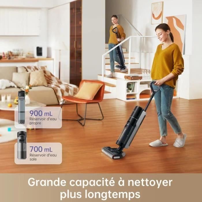 Dreame H12 Pro Aspiradora de Mano Negro Sin Bolsa - Limpieza y Secado Automático, Seca y Húmeda 4 Dreame H12 Pro Aspiradora de Mano Negro Sin Bolsa - Limpieza y Secado Automático, Seca y Húmeda 4