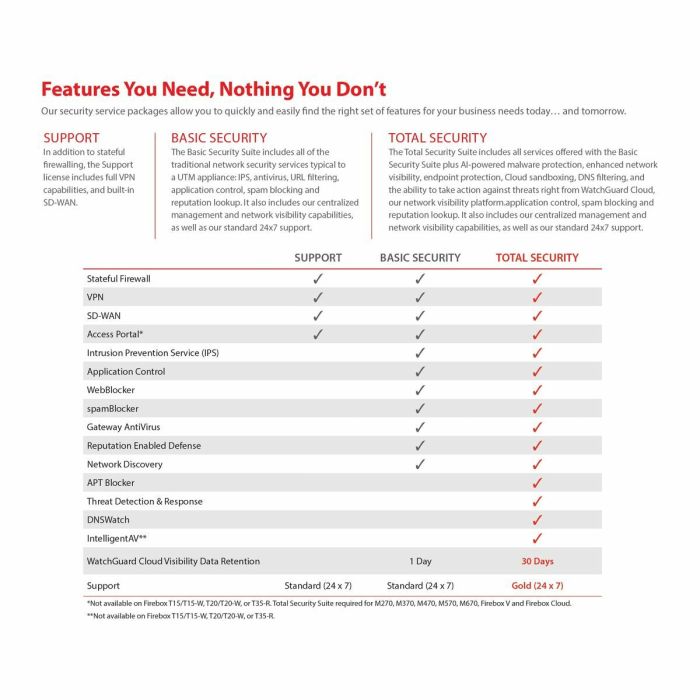 Firewall Watchguard FIREBOX T25 USB 2.0 3