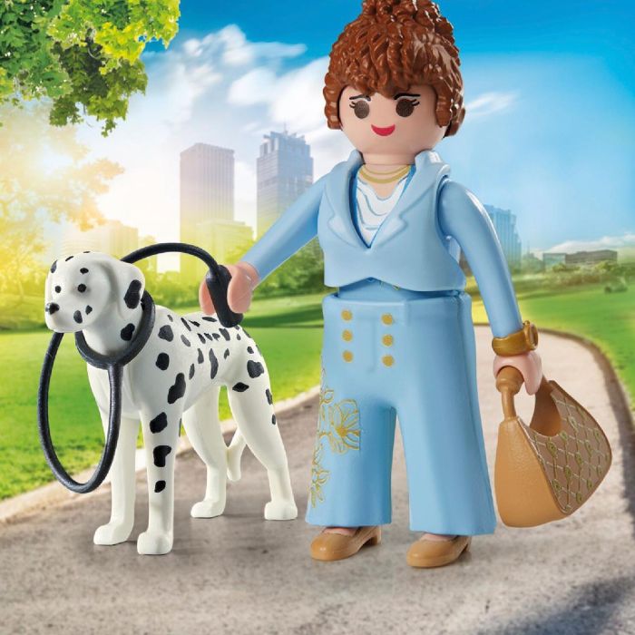 Playmobil Mánager Con Dálmata 71736 Juguete +4 Años 2