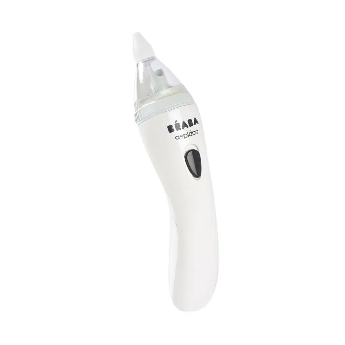 Beaba Aspirador Nasal Eléctrico Portátil para Bebés Aspidoo White BEA1699584529651 1