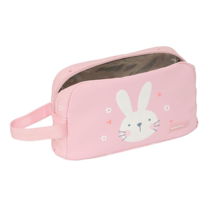 Portameriendas Térmico Safta Conejo Rosa 21.5 x 12 x 6.5 cm 2