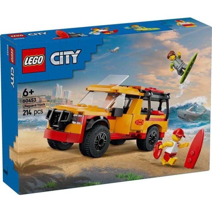 Juego de construccion furgoneta de rescate del socorrista lego city 4 Juego de construccion furgoneta de rescate del socorrista lego city 4