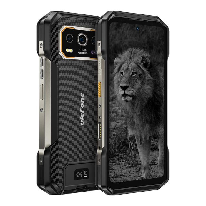 Ulefone Smartphone Rugerizado 5G Térmico Armor 27 Pro. 6.78" Fhd+ 120Hz. 12Gb Ram. 256Gb. Mtk Dimensity 6300 5G. 10600 Mah. Negro. Android 14 3