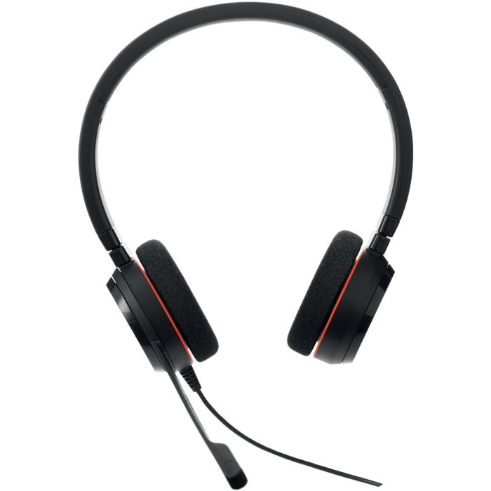 Jabra EVOLVE 20 MS Auriculares Profesionales Estéreo con Cable para PC, Gestión de Llamadas con Unidad de Control y Sonido de Calidad 2