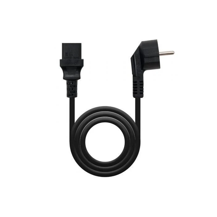 Nano Cable 10.22.0102-L2 Cable de Alimentación CPU CEE7 Macho - C13 Hembra 2m Negro