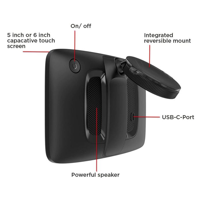 TomTom GO Classic 6" 2nd gen - GPS con pantalla táctil de 6 pulgadas, 32 GB, mapas de Europa y América, idiomas: Español, Inglés, Francés, etc. TomTom GO Classic 6" 2nd gen - GPS con pantalla táctil de 6 pulgadas, 32 GB, mapas de Europa y América, idiomas: Español, Inglés, Francés, etc.