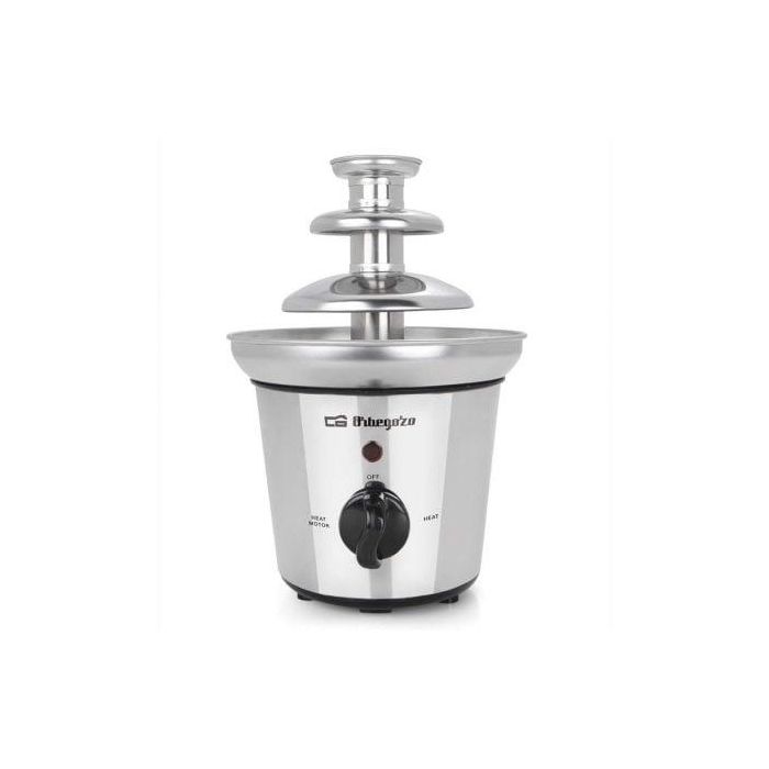 Orbegozo FCH 4000 Fuente de Chocolate 3 Pisos Acero Inoxidable 40W con Mantenimiento de Calor y Base Antideslizante 0 Orbegozo FCH 4000 Fuente de Chocolate 3 Pisos Acero Inoxidable 40W con Mantenimiento de Calor y Base Antideslizante 0