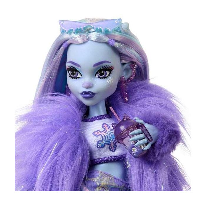 Muñeca monster high abbey bominable articulada, incluye mascota y accesorios de moda 32cm 5 Muñeca monster high abbey bominable articulada, incluye mascota y accesorios de moda 32cm 5