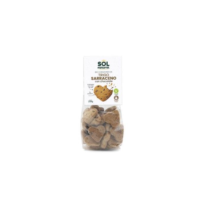 Corazones De Trigo Sarraceno Choco Con Sirope Maiz Corazones De Trigo Sarraceno Choco Con Sirope Maiz