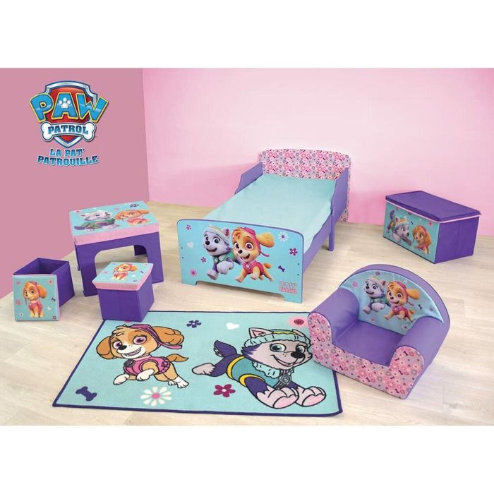 Fun House PAT PATROUILLE Cama Infantil 140x70 cm para Niño con Paneles de Seguridad 1 Fun House PAT PATROUILLE Cama Infantil 140x70 cm para Niño con Paneles de Seguridad 1