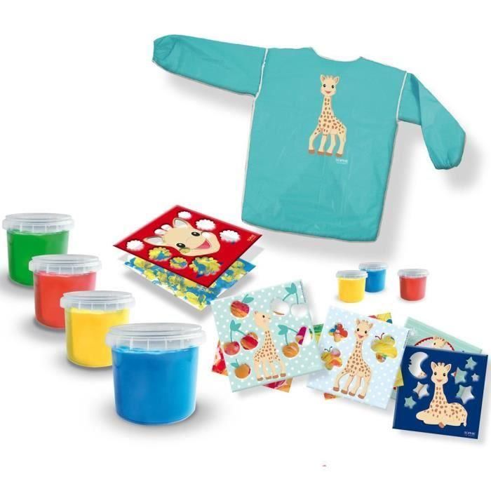 SOPHIE LA GIRAFE Kit para pintar con los dedos 1 SOPHIE LA GIRAFE Kit para pintar con los dedos 1
