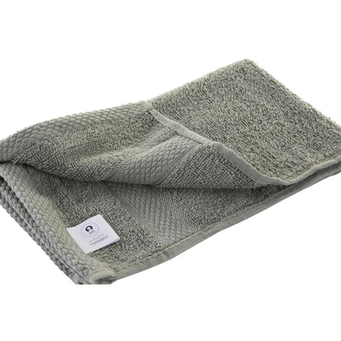 Toalla Basicos DKD Home Decor Verde Jade 50 x 1 x 30 cm (6 Unidades) 2 Toalla Basicos DKD Home Decor Verde Jade 50 x 1 x 30 cm (6 Unidades) 2
