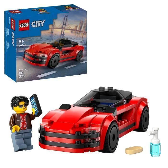 Juego de construccion deportivo rojo lego city Juego de construccion deportivo rojo lego city