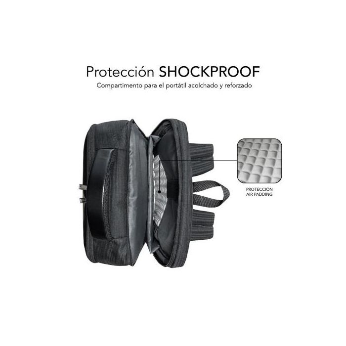SUBBLIM Mochila Business V2 AP Backpack 16" Black 4 SUBBLIM Mochila Business V2 AP Backpack 16" Black 4