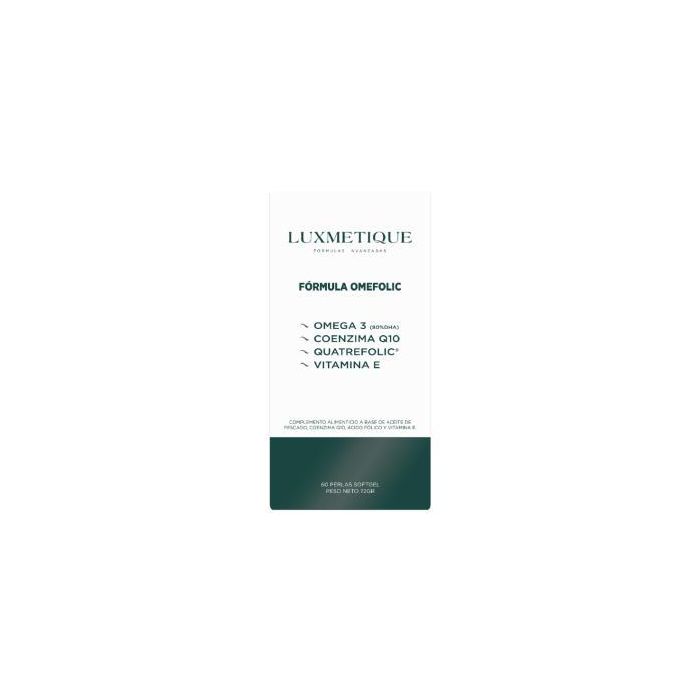 LUXMETIQUE Formula Omefolic 60 Perlas