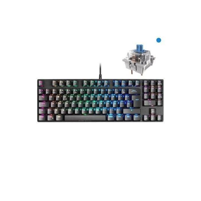 Teclado Gaming Mecánico Mars Gaming MKREVOPROBES/ Switch Azul Teclado Gaming Mecánico Mars Gaming MKREVOPROBES/ Switch Azul