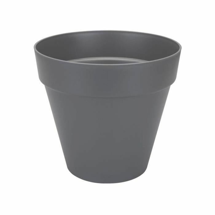 Elho Maceta redonda con ruedas Loft Urban con tanque de agua integrado Ø 40 cm Gris antracita 0 Elho Maceta redonda con ruedas Loft Urban con tanque de agua integrado Ø 40 cm Gris antracita 0
