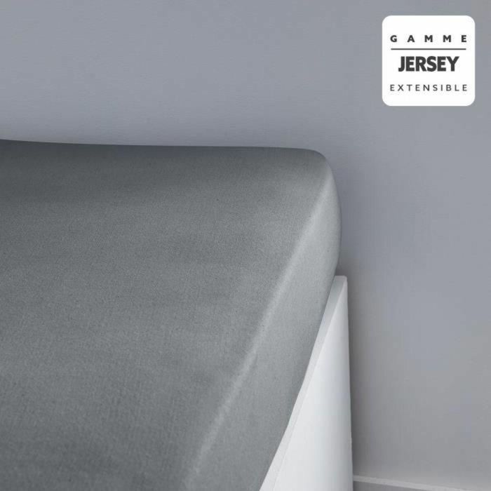 Today TOD3574643508041 Sábana Bajera Ajustable Hoy Esencial 100% Algodón Jersey 160x200+25 cm Gris Acero 1 Today TOD3574643508041 Sábana Bajera Ajustable Hoy Esencial 100% Algodón Jersey 160x200+25 cm Gris Acero 1