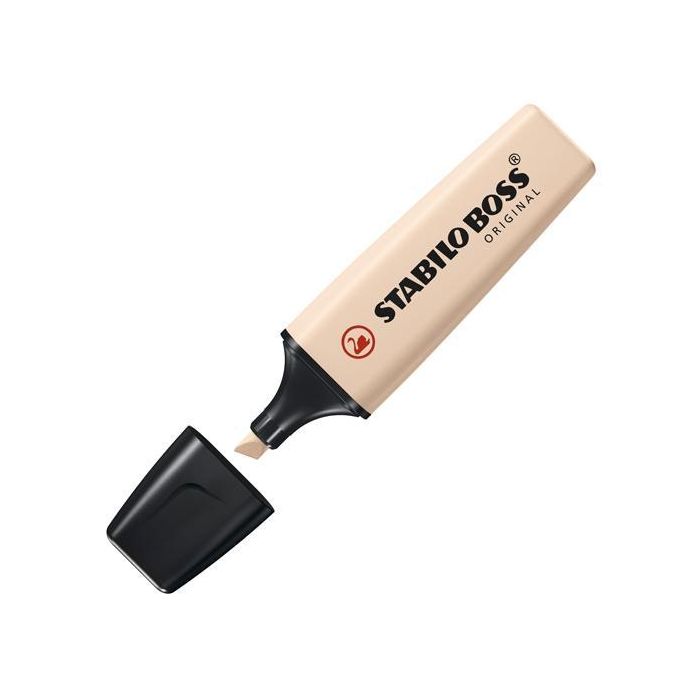 Stabilo Marcador Boss Original Naturecolors Beige (Set de 10) con Tecnología Antisecado STABILO (Set de 10) Stabilo Marcador Boss Original Naturecolors Beige (Set de 10) con Tecnología Antisecado STABILO (Set de 10)